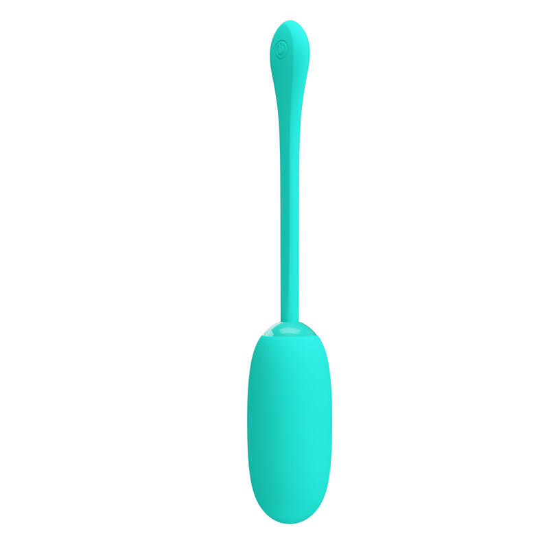 PRETTY LOVE - JULIUS OVO VIBRADOR IMPERMEÁVEL E RECARREGÁVEL VERDE ÁGUA