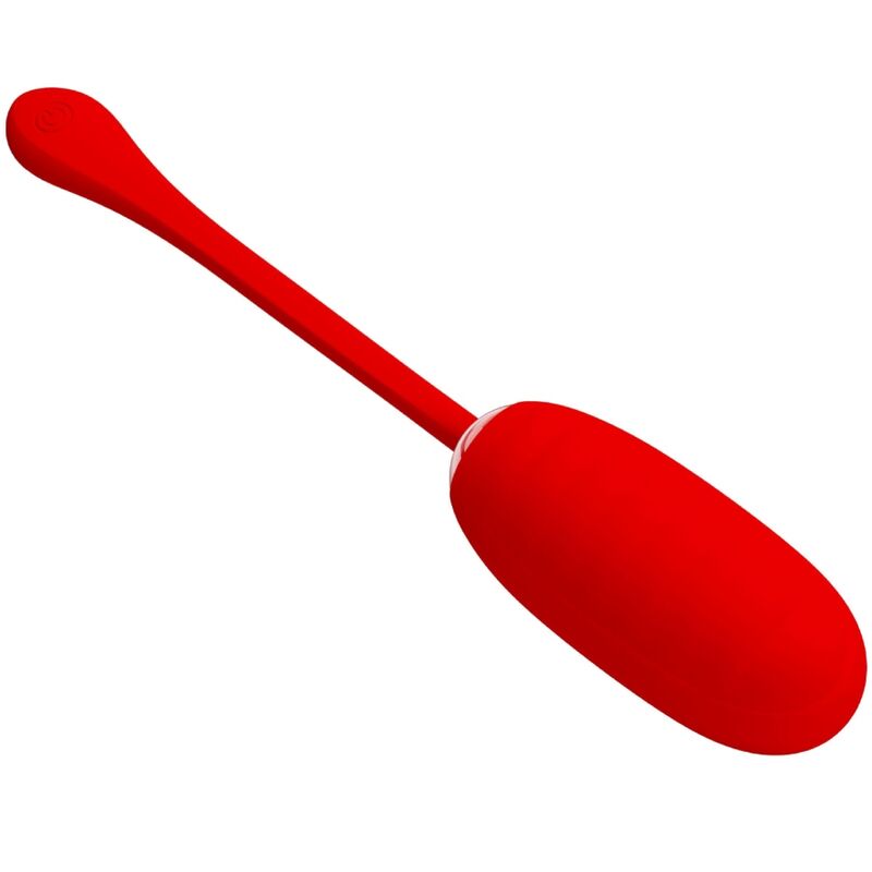 PRETTY LOVE - KIRK OVO VIBRADOR RECARREGÁVEL VERMELHO