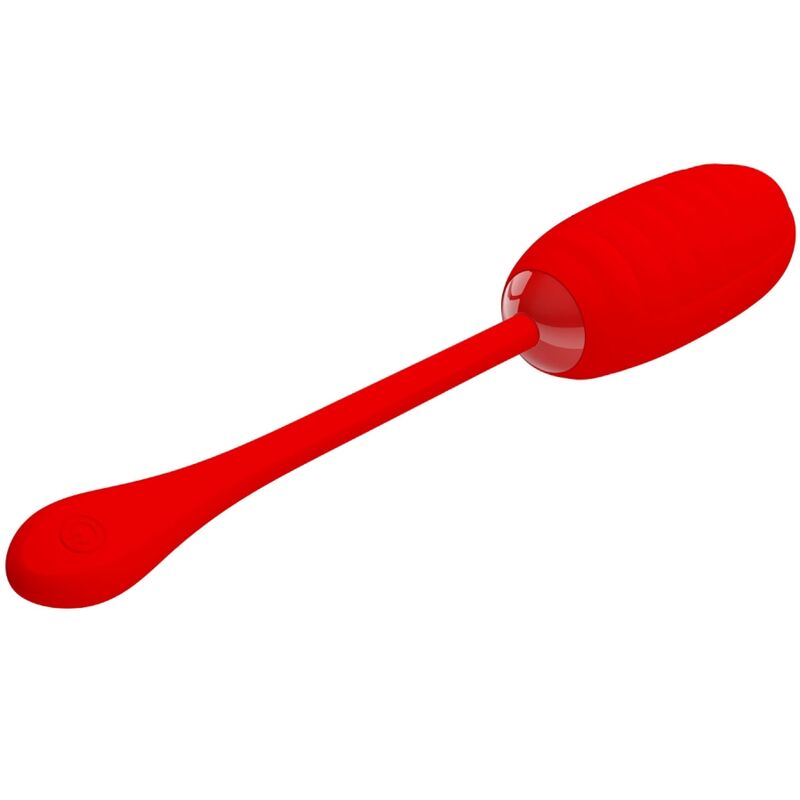 PRETTY LOVE - KIRK OVO VIBRADOR RECARREGÁVEL VERMELHO