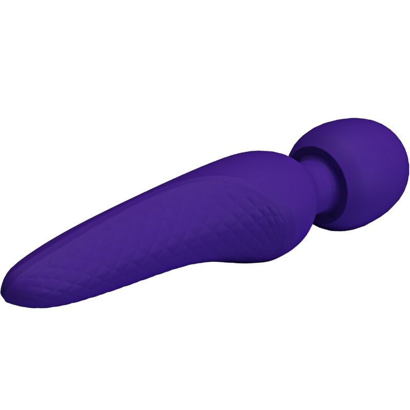 PRETTY LOVE - MASAJEADOR MAREDITH 12 MODOS DE VIBRAO ROXO
