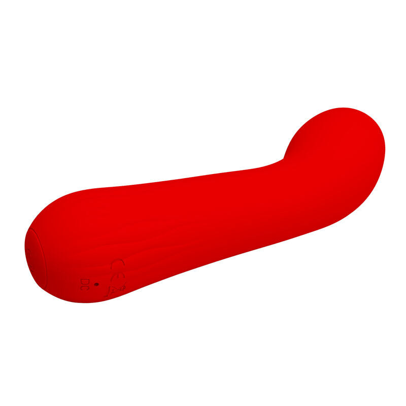 PRETTY LOVE - FAUN VIBRADOR RECARREGÁVEL VERMELHO