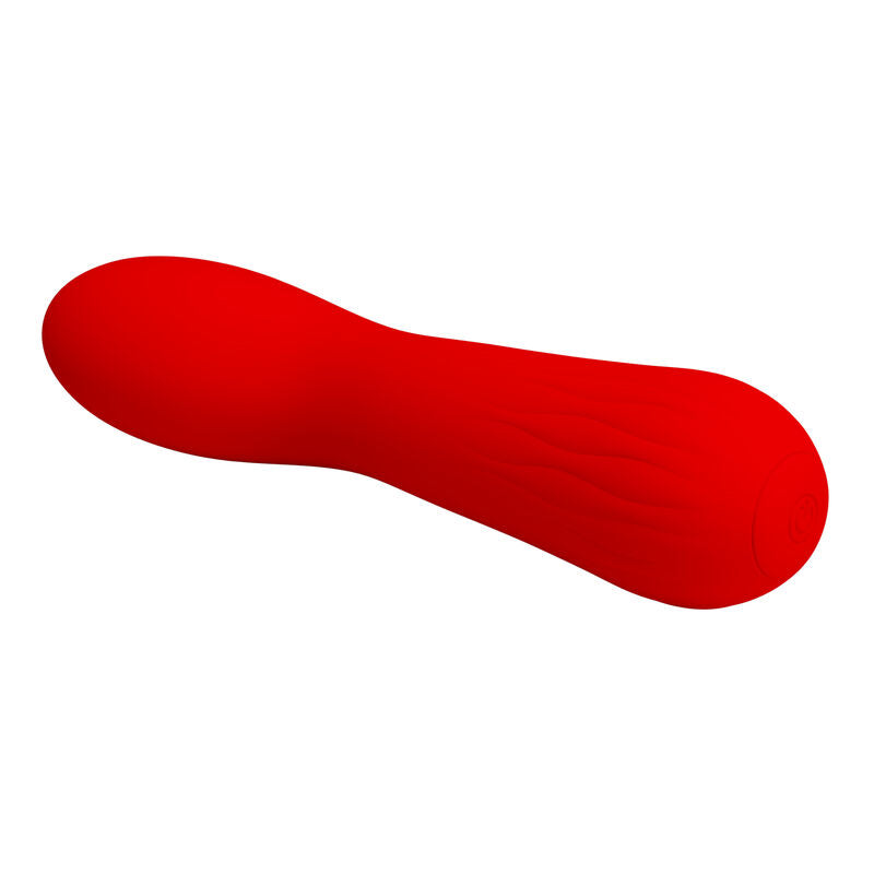 PRETTY LOVE - FAUN VIBRADOR RECARREGÁVEL VERMELHO