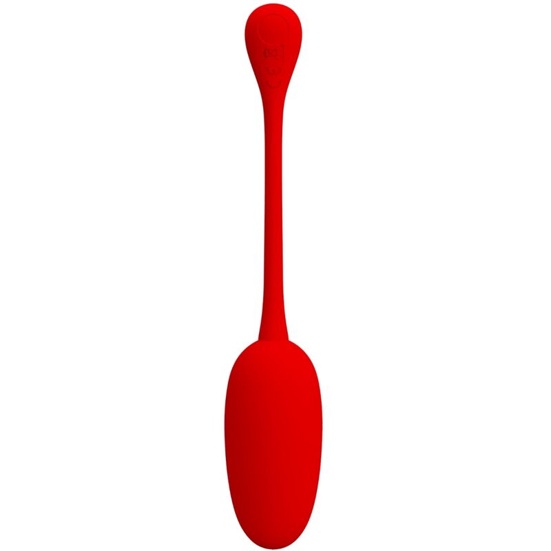 PRETTY LOVE - KNUCKER OVO VIBRADOR RECARREGÁVEL VERMELHO