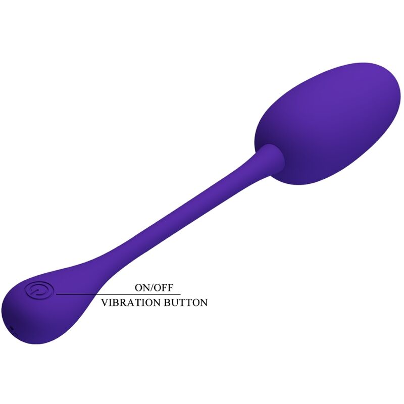 PRETTY LOVE - KNUCKER OVO VIBRADOR RECARREGÁVEL LILÁS