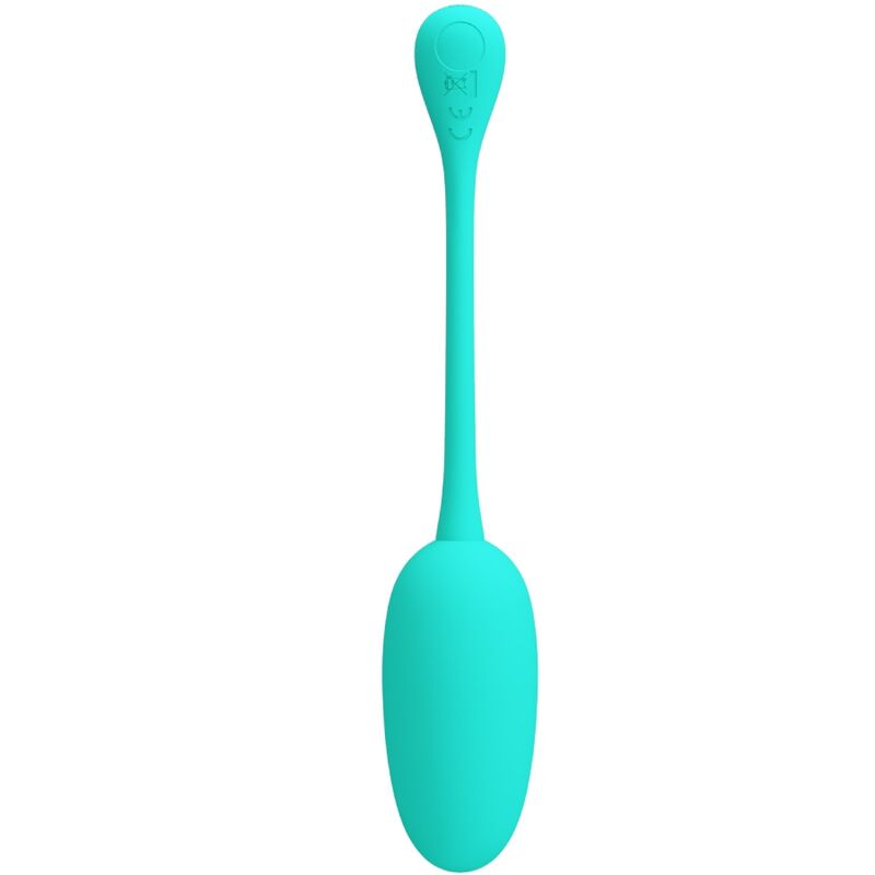 PRETTY LOVE - OVO VIBRATÓRIO RECARREGVEL KNUCKER VERDE AGUA