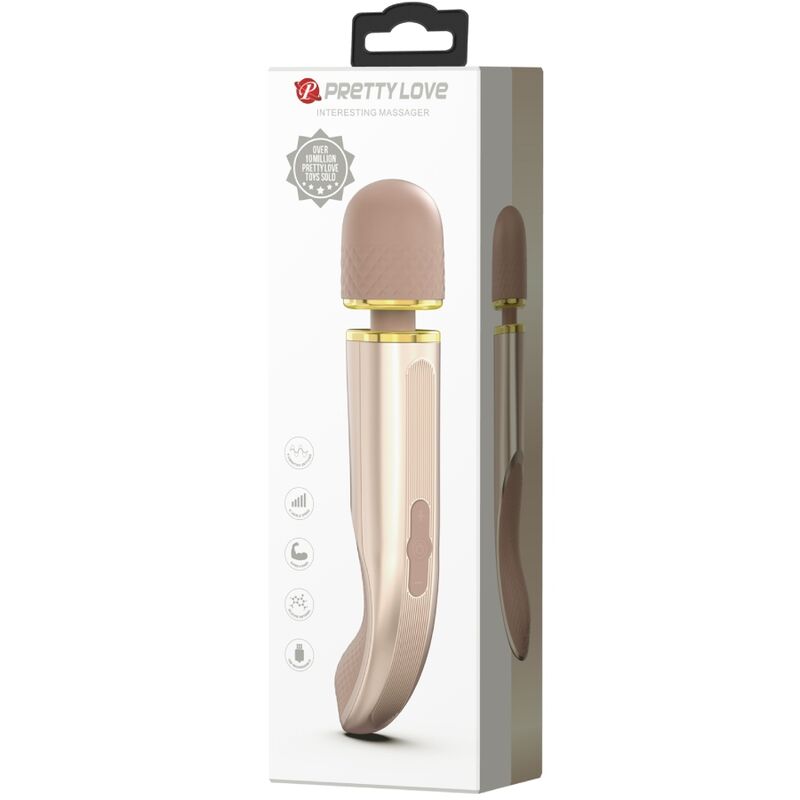 PRETTY LOVE - MASAJEADOR 7 MODOS DE VIBRAO CHAMPAGNE