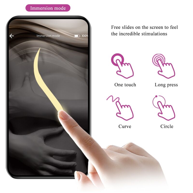 PRETTY LOVE - JAYLEEN VIBRADOR APP CONTROL REMOTO ROXO