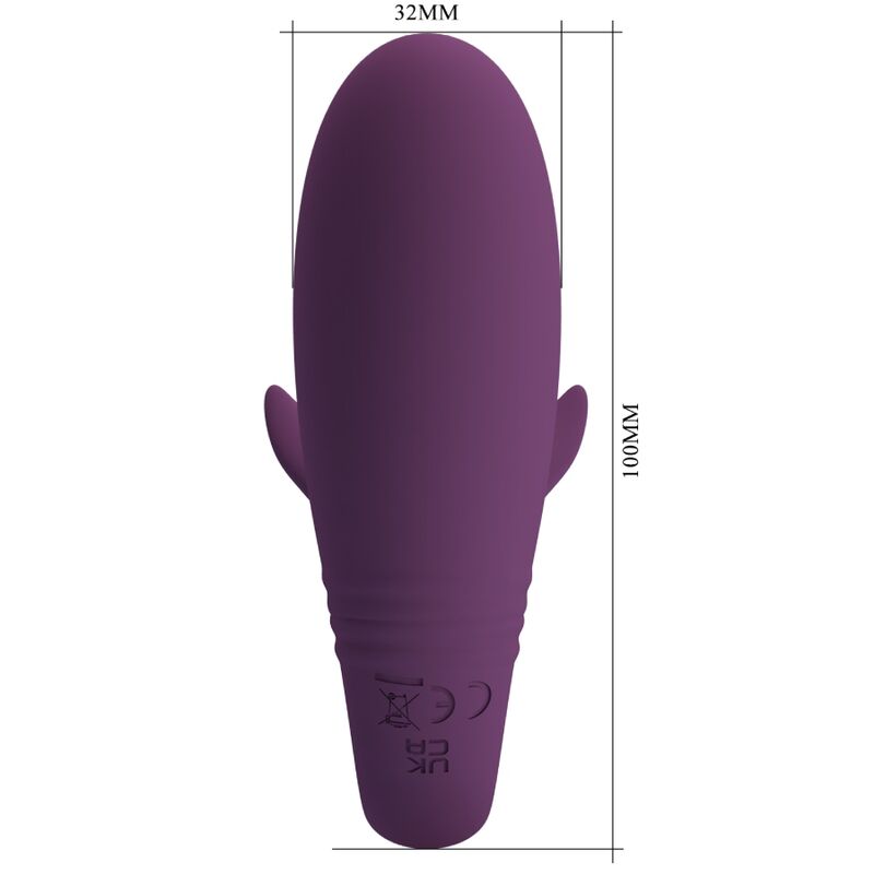 PRETTY LOVE - JAYLEEN VIBRADOR APP CONTROL REMOTO ROXO