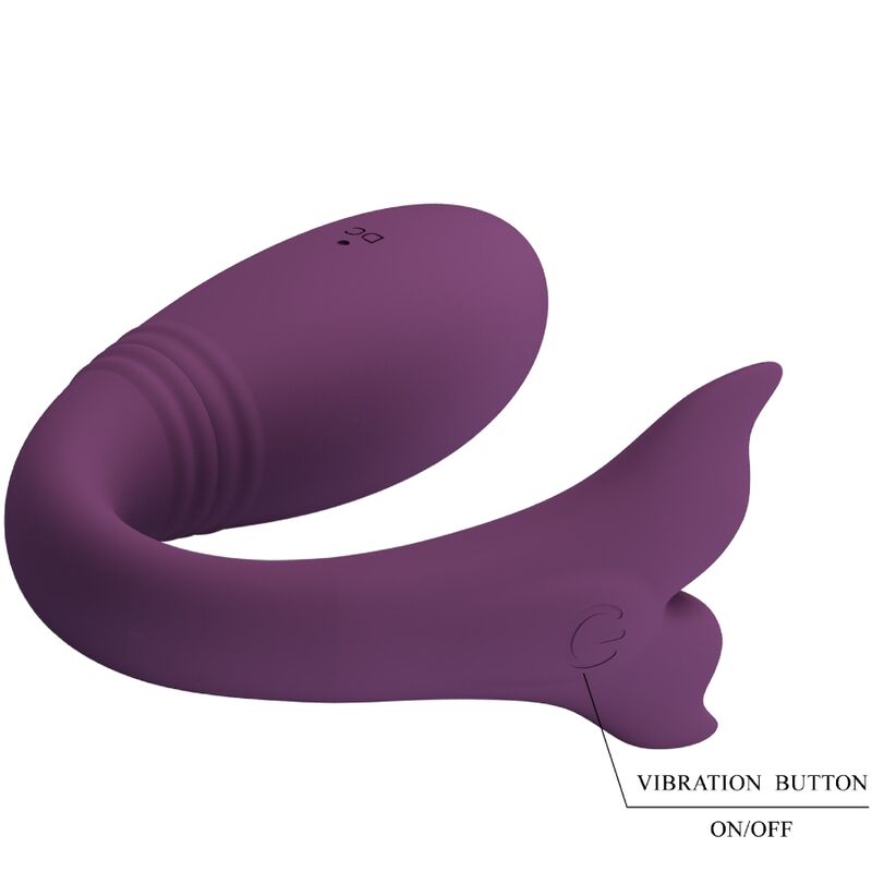 PRETTY LOVE - JAYLEEN VIBRADOR APP CONTROL REMOTO ROXO