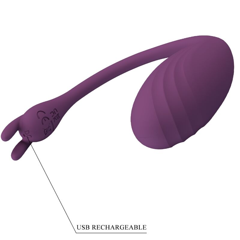 PRETTY LOVE - CATALINA VIBRADOR APP CONTROL REMOTO ROXO