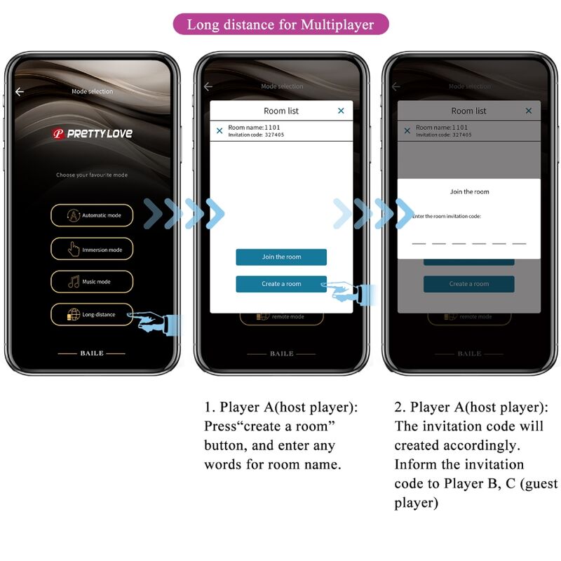 PRETTY LOVE - CATALINA VIBRADOR APP CONTROL REMOTO ROXO