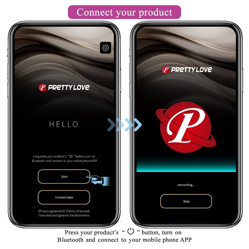 PRETTY LOVE - CATALINA VIBRADOR APP CONTROL REMOTO ROXO