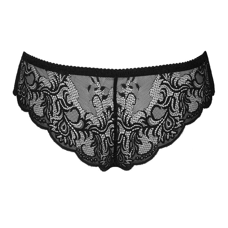 Livco Corsetti Moda - Historia de Amor LC 90679 Cueca Negra