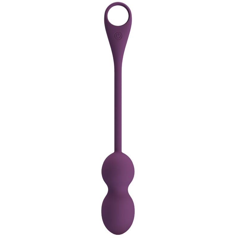 PRETTY LOVE - ELVIRA KEGEL BALLS APP CONTROL REMOTO ROXO