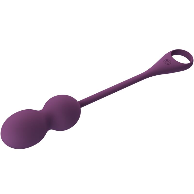 PRETTY LOVE - ELVIRA KEGEL BALLS APP CONTROL REMOTO ROXO