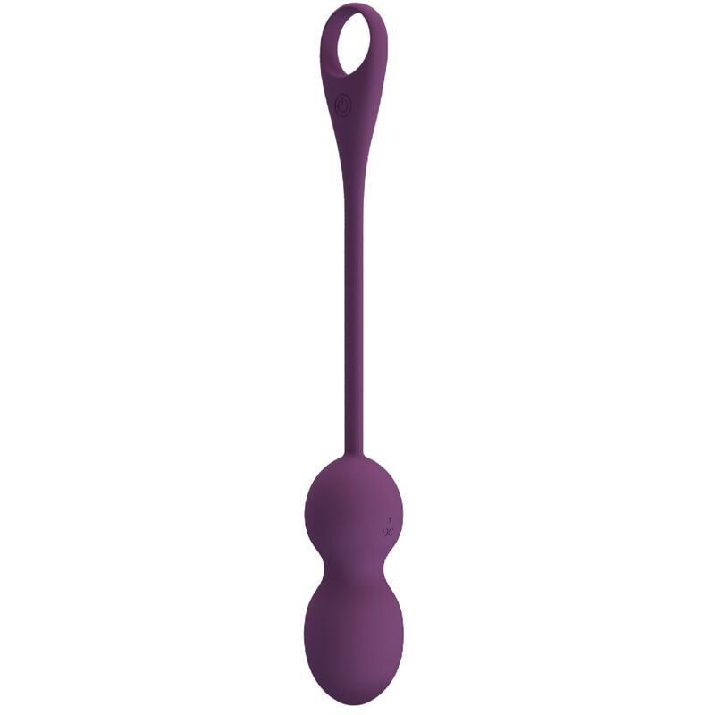 PRETTY LOVE - ELVIRA KEGEL BALLS APP CONTROL REMOTO ROXO