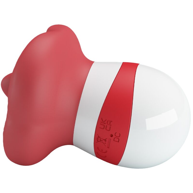 PRETTY LOVE - MINA ESTIMULADOR EM FORMA DE LÍNGUA VERMELHO CLARO