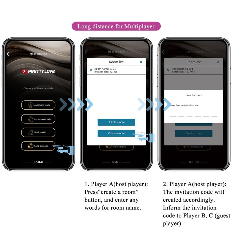 PRETTY LOVE - BILLY CONTROLE REMOTO VIBRATION ROXO APLICATIVO GRATUITO