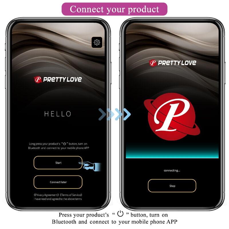 PRETTY LOVE - BILLY CONTROLE REMOTO VIBRATION ROXO APLICATIVO GRATUITO