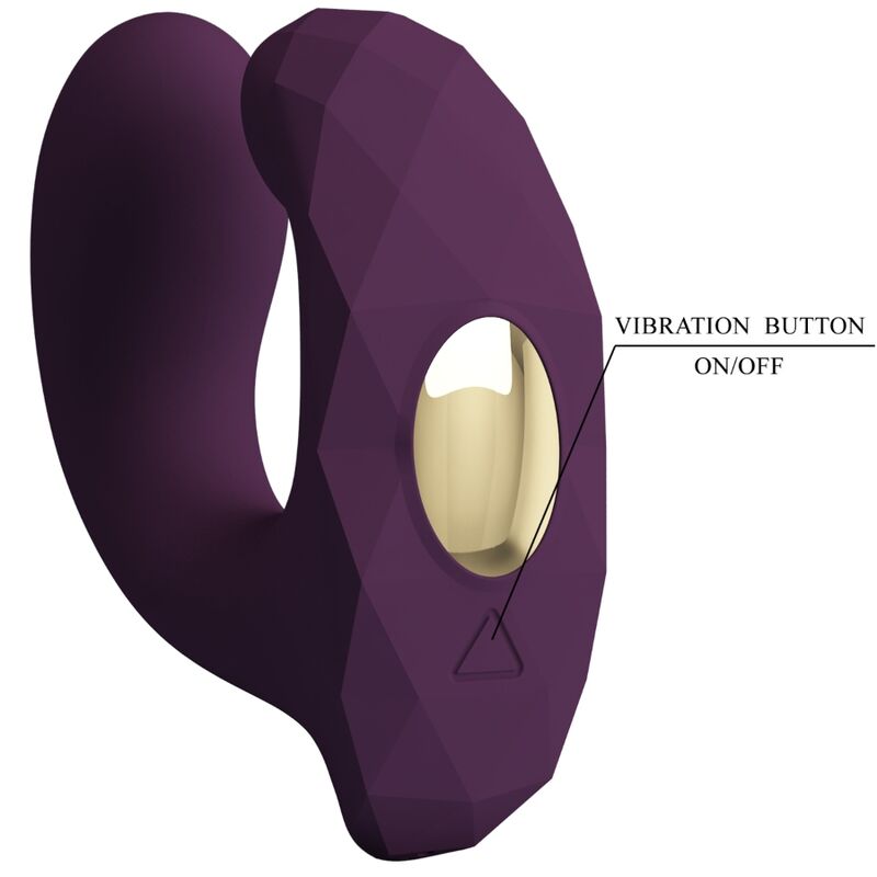 PRETTY LOVE - BILLY CONTROLE REMOTO VIBRATION ROXO APLICATIVO GRATUITO