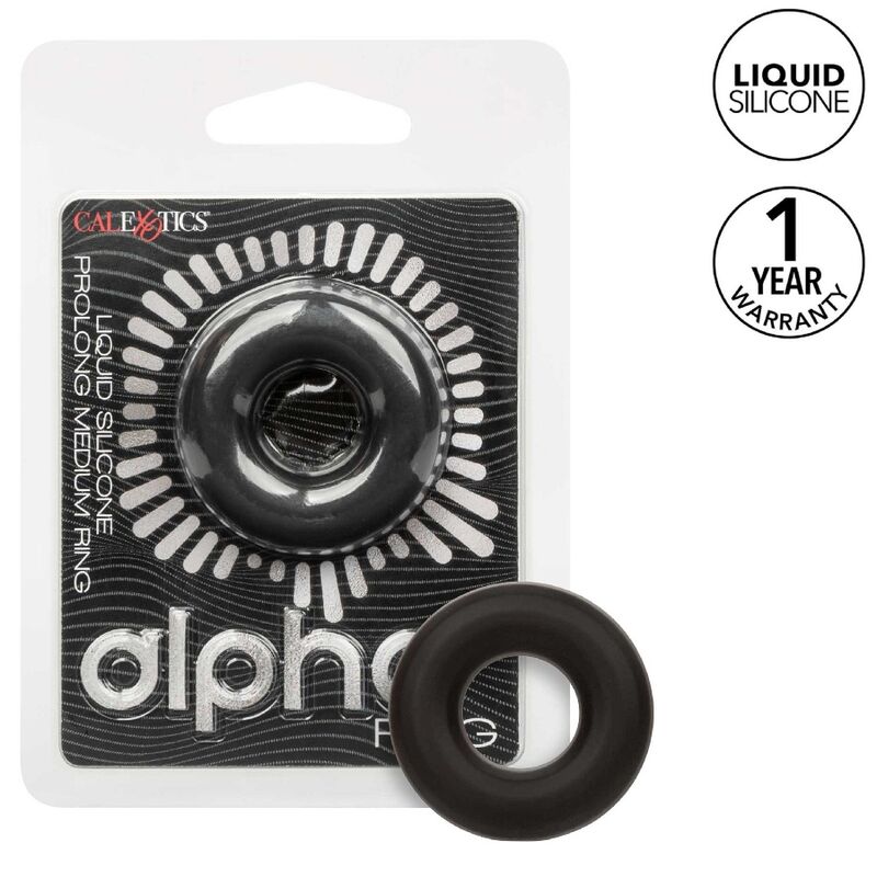 CALEXOTICS - ALPHA PROLONG ANILLO MEDIANO NEGRO