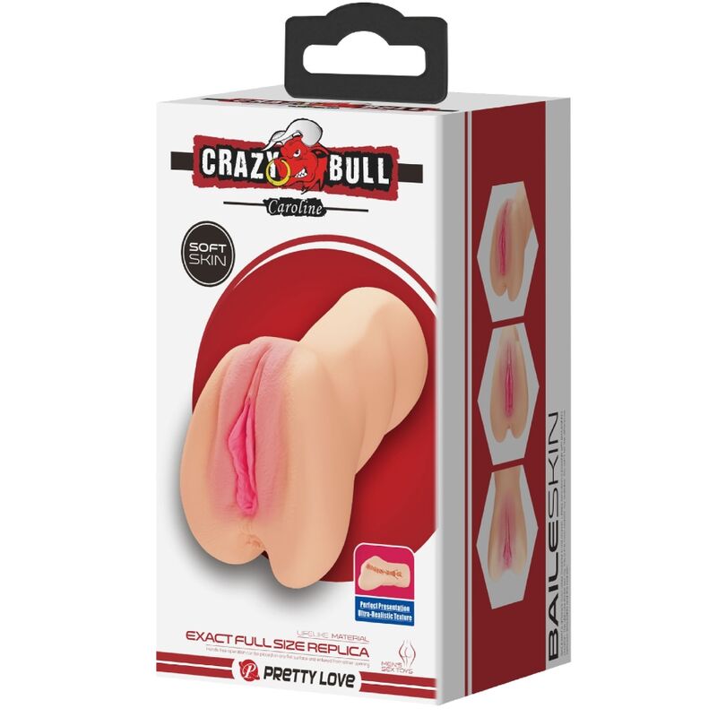 CRAZY BULL - MASTUBADOR EN FORMA DE VAGINA CAROLINE