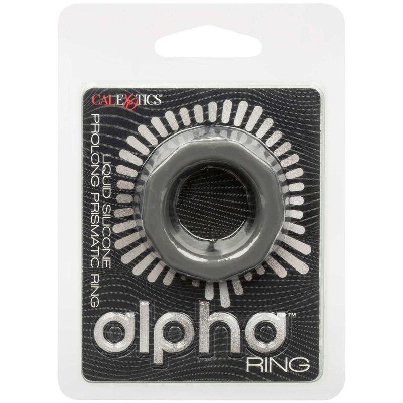 CALEXÓTICAS - ALPHA ANEL PRISMTICO PROLONG CINZA