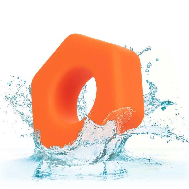 CALEXÓTICAS - ALPHA ANEL PROLONG SEXAGON LARANJA