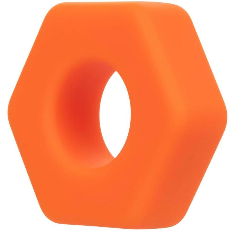CALEXÓTICAS - ALPHA ANEL PROLONG SEXAGON LARANJA