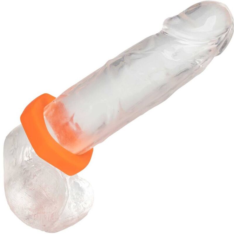 CALEXÓTICAS - ALPHA ANEL PROLONG SEXAGON LARANJA