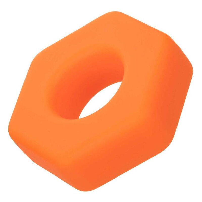 CALEXÓTICAS - ALPHA ANEL PROLONG SEXAGON LARANJA