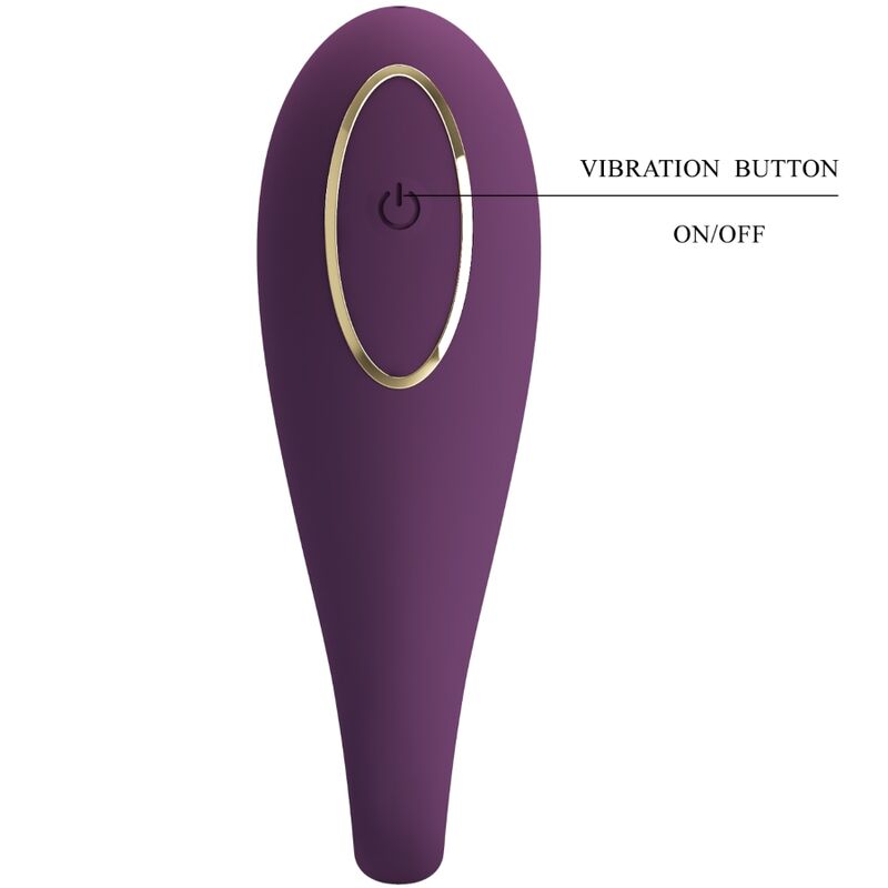 PRETTY LOVE - AUGUST VIBRADOR DUPLO PRAZER COM CONTROLO APP