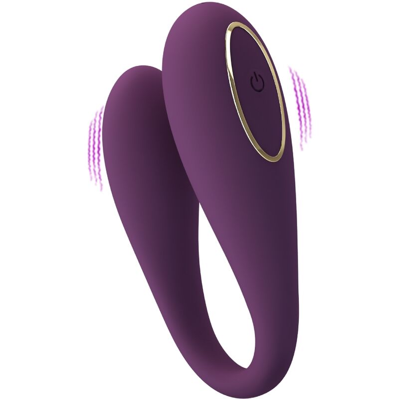 PRETTY LOVE - AUGUST VIBRADOR DUPLO PRAZER COM CONTROLO APP