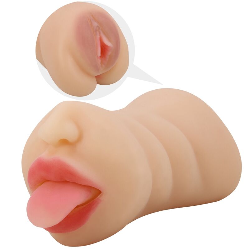 CRAZY BULL - SARAH MASTURBADOR EM FORMA DE VAGINA DUPLA ENTRADA