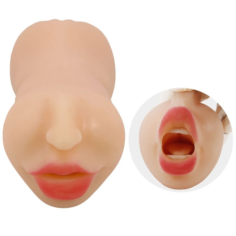 CRAZY BULL - ZOEY MASTUBADOR EN FORMA DE VAGINA DUPLA ENTRADA