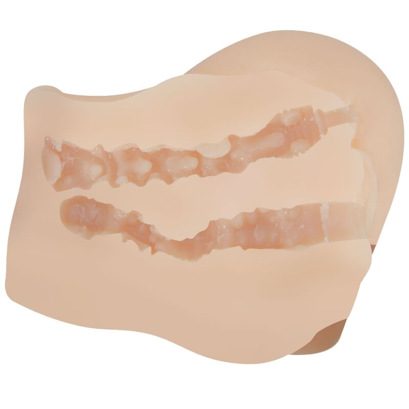 CRAZY BULL - VIBRADOR REALISTA DE VAGINA Y NUS MILA