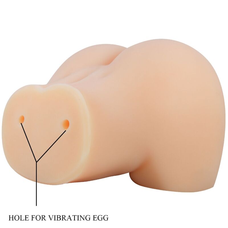 CRAZY BULL - VIBRADOR REALISTA DE VAGINA Y NUS MILA