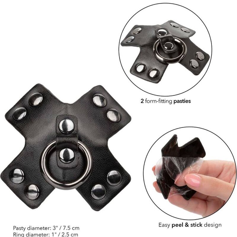 CALEXOTICS - EUPHORIA PEÇONERAS EM ANEL O-RING PRETO