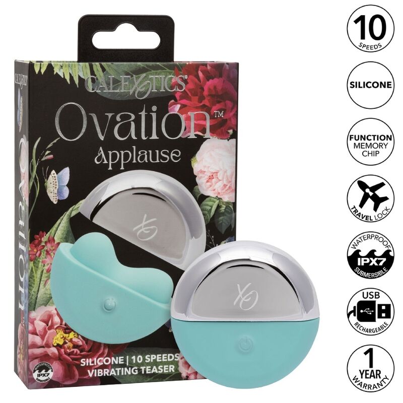 CALEXOTICS - OVATION APPLAUSE ESTIMULADOR VERDE ÁGUA