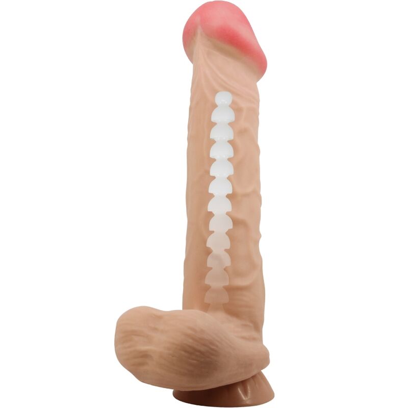 PRETTY LOVE - SLIDING SKIN SERIES DILDO REALISTA COM VENTOSA PELE DESLIZANTE 26 CM