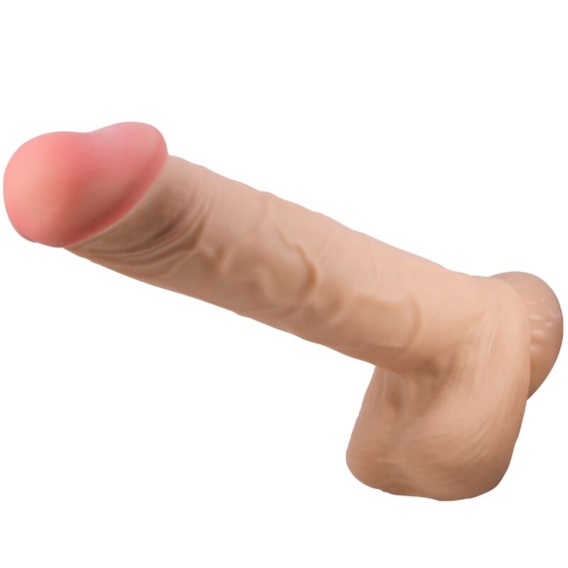 PRETTY LOVE - SLIDING SKIN SERIES DILDO REALISTA COM VENTOSA PELE DESLIZANTE 26 CM