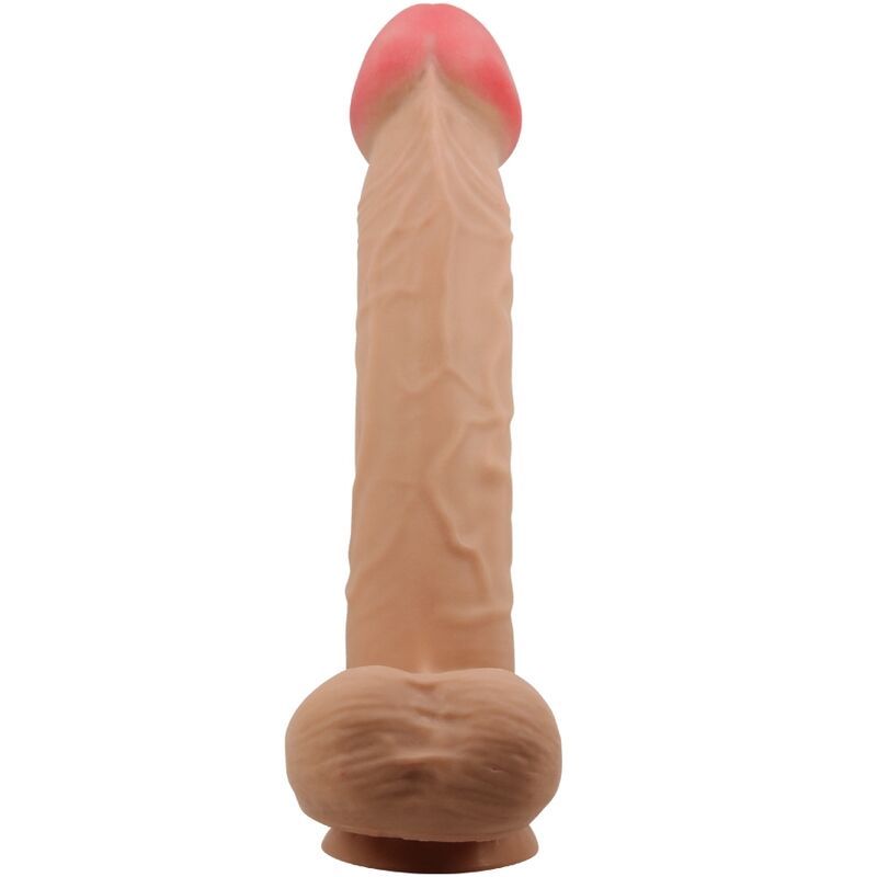 PRETTY LOVE - SLIDING SKIN SERIES DILDO REALISTA COM VENTOSA PELE DESLIZANTE 26 CM