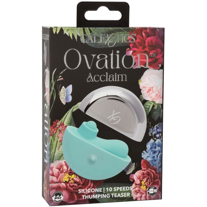 CALEXOTICS - ESTIMULADOR OVATION ACCLAIM AQUA GREEN
