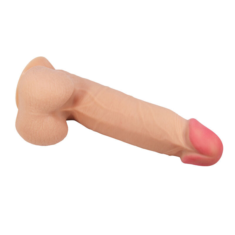 PRETTY LOVE - SLIDING SKIN SERIES DILDO REALISTA COM VENTOSA PELE DESLIZANTE 21,8 CM