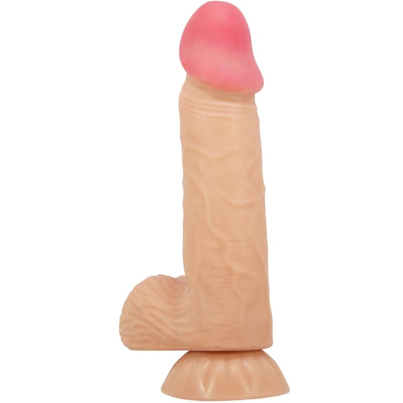 PRETTY LOVE - SLIDING SKIN SERIES DILDO REALISTA COM VENTOSA PELE DESLIZANTE 20,6 CM