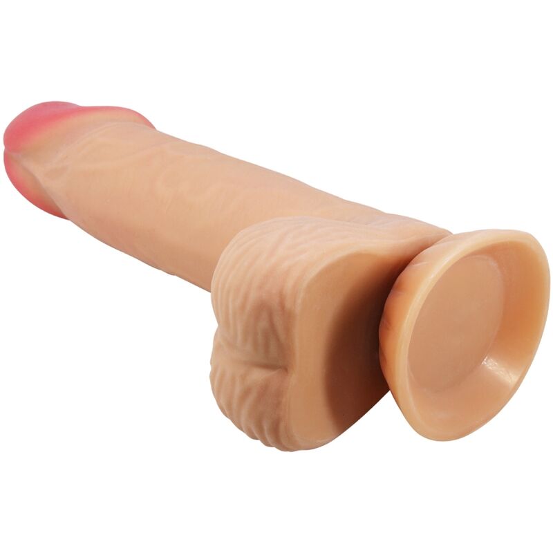 PRETTY LOVE - SLIDING SKIN SERIES DILDO REALISTA COM VENTOSA PELE DESLIZANTE 20,6 CM