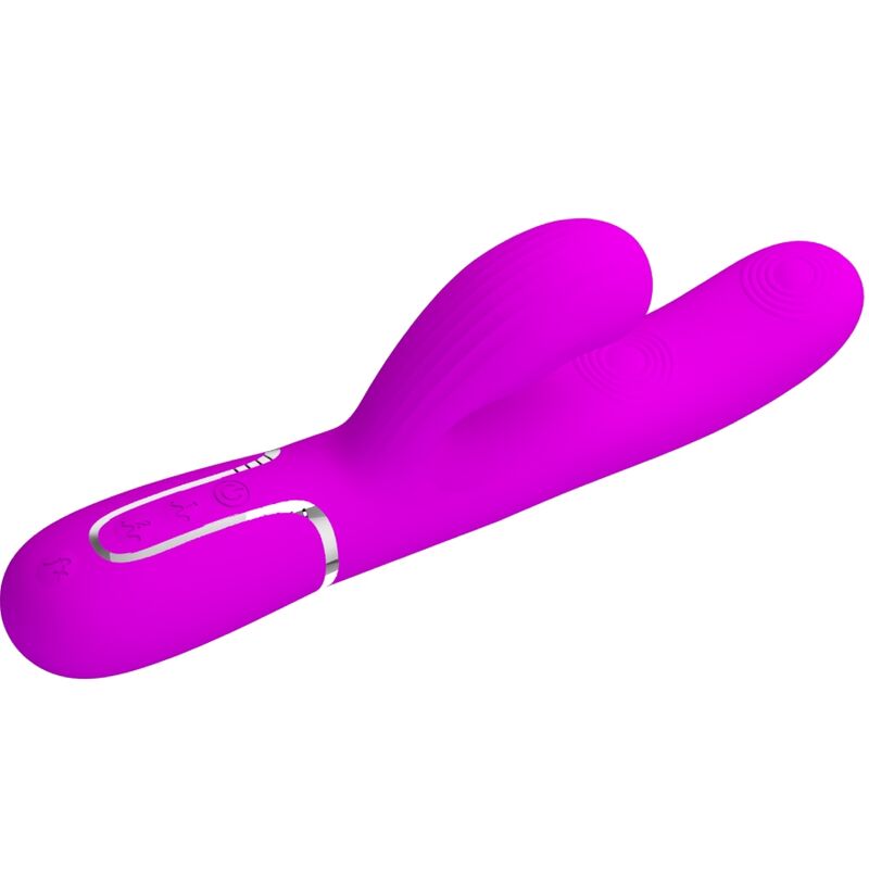 Pretty Love - Perlita Multifuncional 3 en 1 Vibrador Punto G Violeta