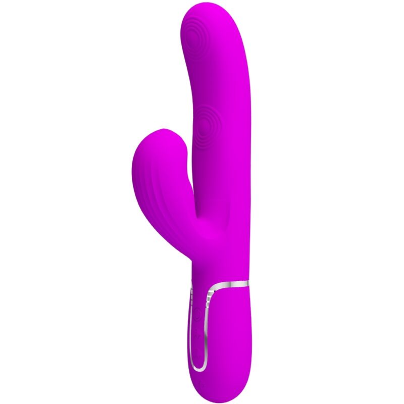 Pretty Love - Perlita Multifuncional 3 en 1 Vibrador Punto G Violeta