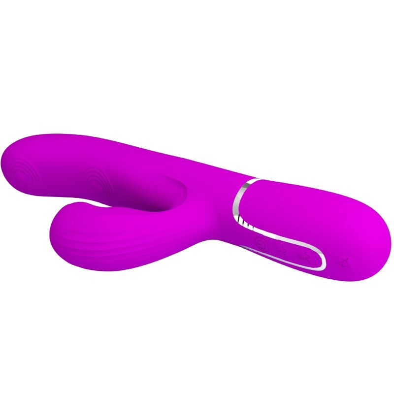 Pretty Love - Perlita Multifuncional 3 en 1 Vibrador Punto G Violeta