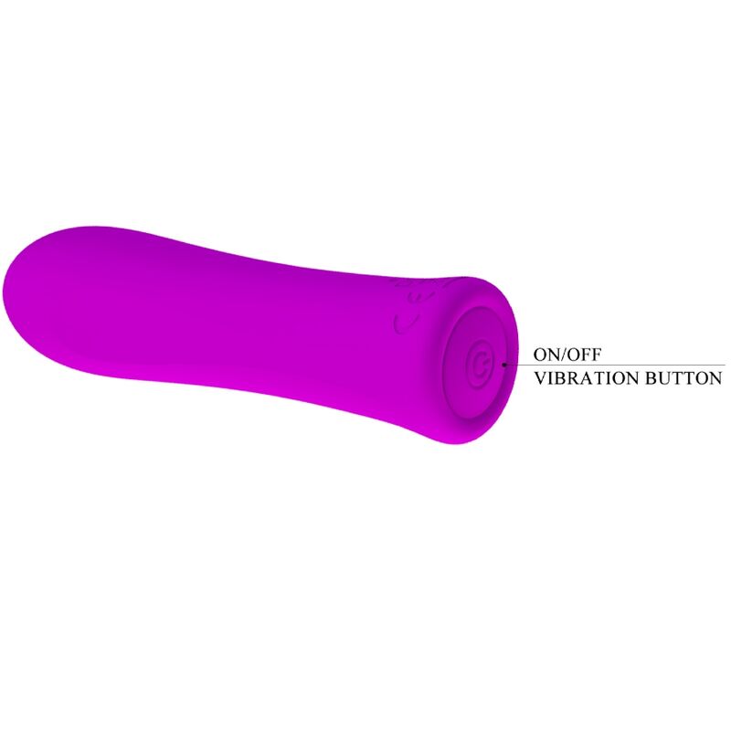 ALFREDA VIBRADOR SUPER POWER ROXO - PRETTY LOVE